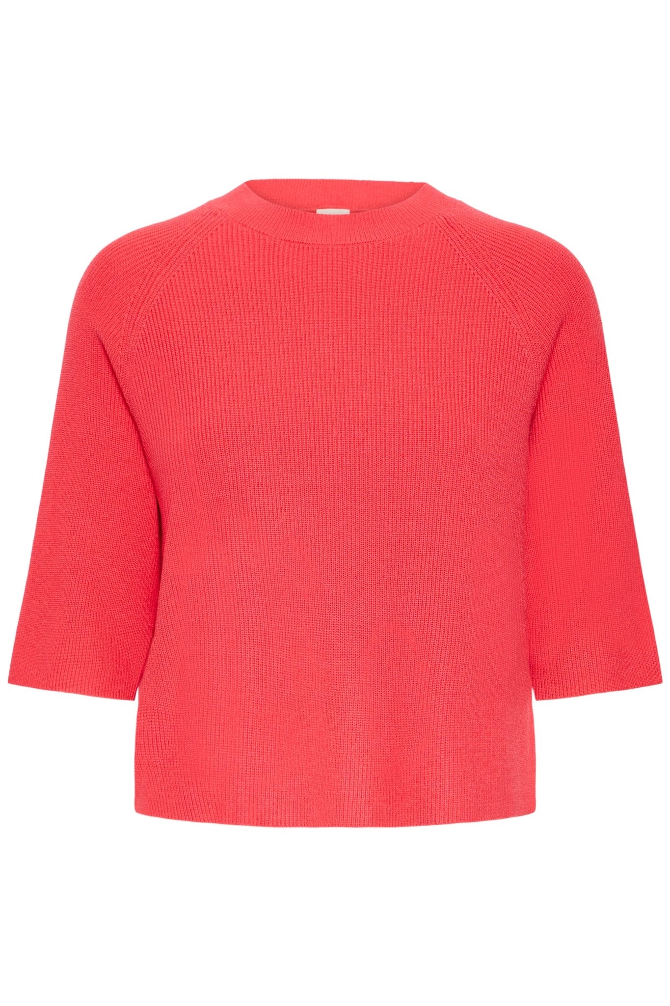 Roter Strickpullover im Baggy Fit - Blossom Hair & Fashion