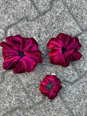 Ruby Velvet Scrunchie: Mini - Blossom Hair & Fashion