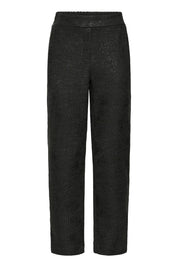 Schwarze Glitzerhose mit Regular Fit - Blossom Hair & Fashion