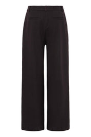 Schwarze Stoffhose wide leg high waist - Blossom Hair & Fashion