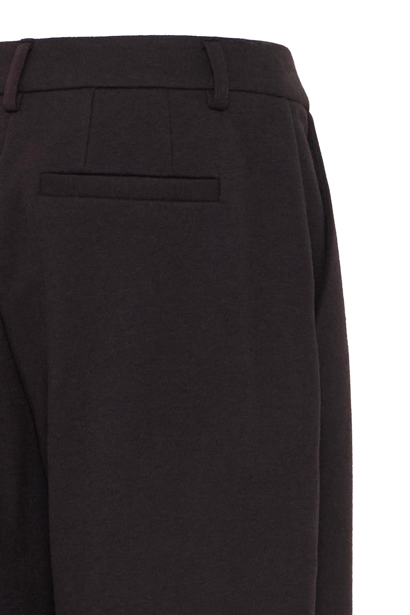 Schwarze Stoffhose wide leg high waist - Blossom Hair & Fashion