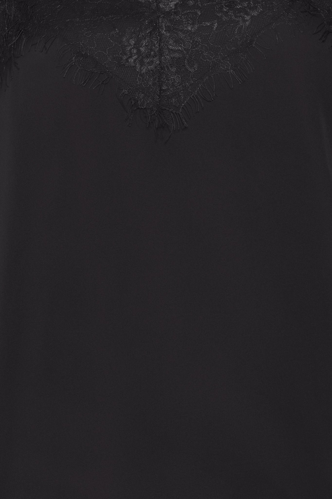 Schwarzes Spitzen - Top mit lockerem Schnitt für Damen - Blossom Hair & Fashion
