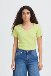 Shirt mit V - Ausschnit - Blossom Hair & Fashion