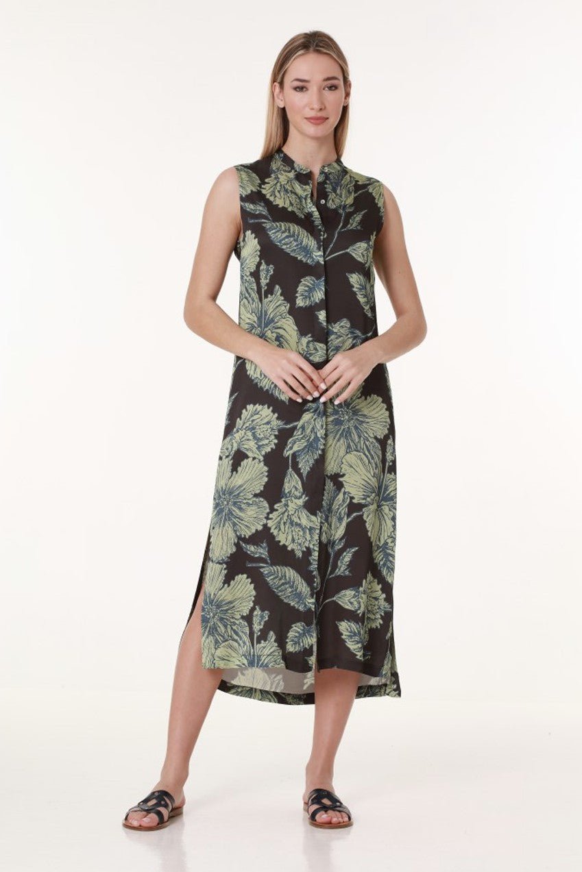 Sommerkleid mit tropischem Print – Leicht & stilvoll für Deinen mediterranen Look - Blossom Hair & Fashion