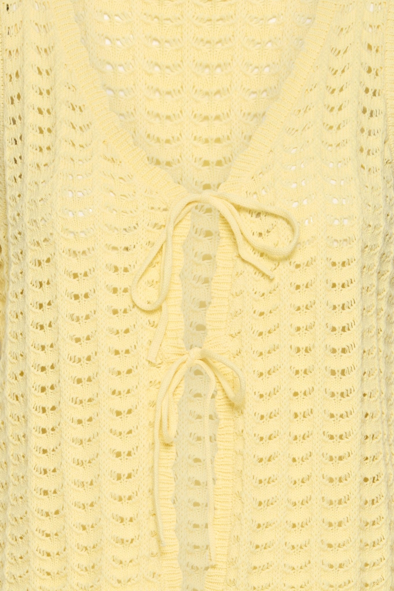 Stricktop in Pastellgelb oder Schwarz aus 100% Baumwolle - Blossom Hair & Fashion