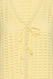 Stricktop in Pastellgelb oder Schwarz aus 100% Baumwolle - Blossom Hair & Fashion
