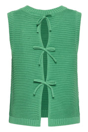 Stricktop mit Schleifen aus 100% Baumwolle - Blossom Hair & Fashion