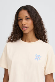 T Shirt mit floralem Print im Loose Fit - Blossom Hair & Fashion