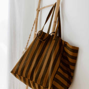 TASCHE ELISA GESTREIFT KÜMMEL - SCHWARZ MID: PORMAISCAN - Blossom Hair & Fashion