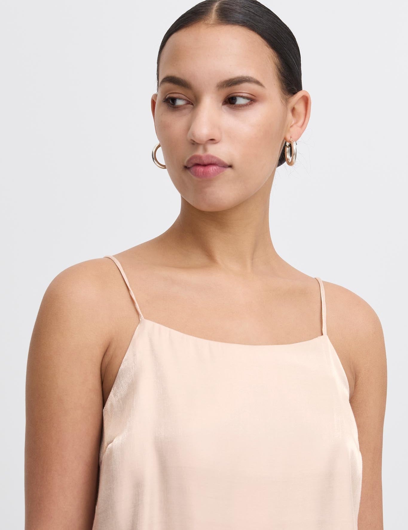 Trägertop in Seidenoptik – rosé - Blossom Hair & Fashion