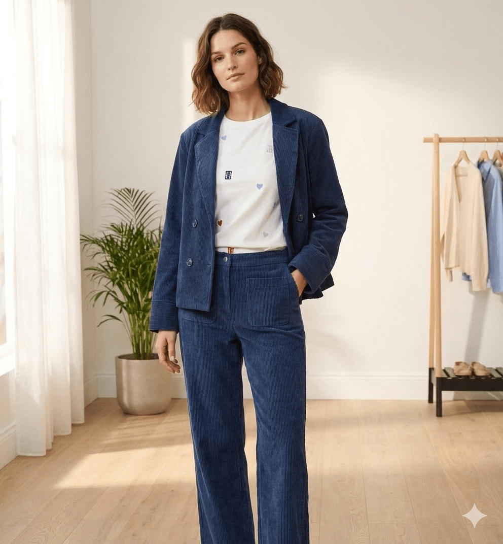 Weißes T Shirt mit bunter Stickerei und Herzmotiven - Blossom Hair & Fashion