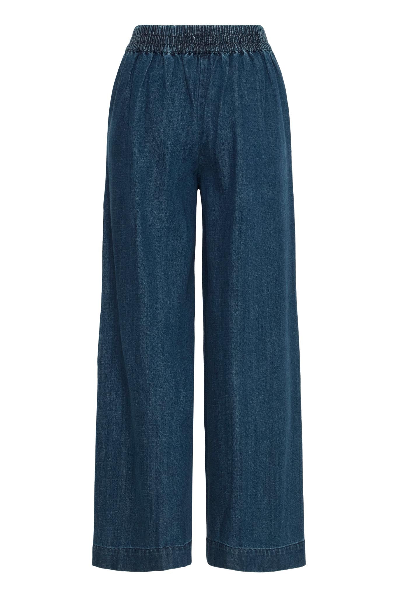 Weite Hose aus Denim - Mix - Blossom Hair & Fashion