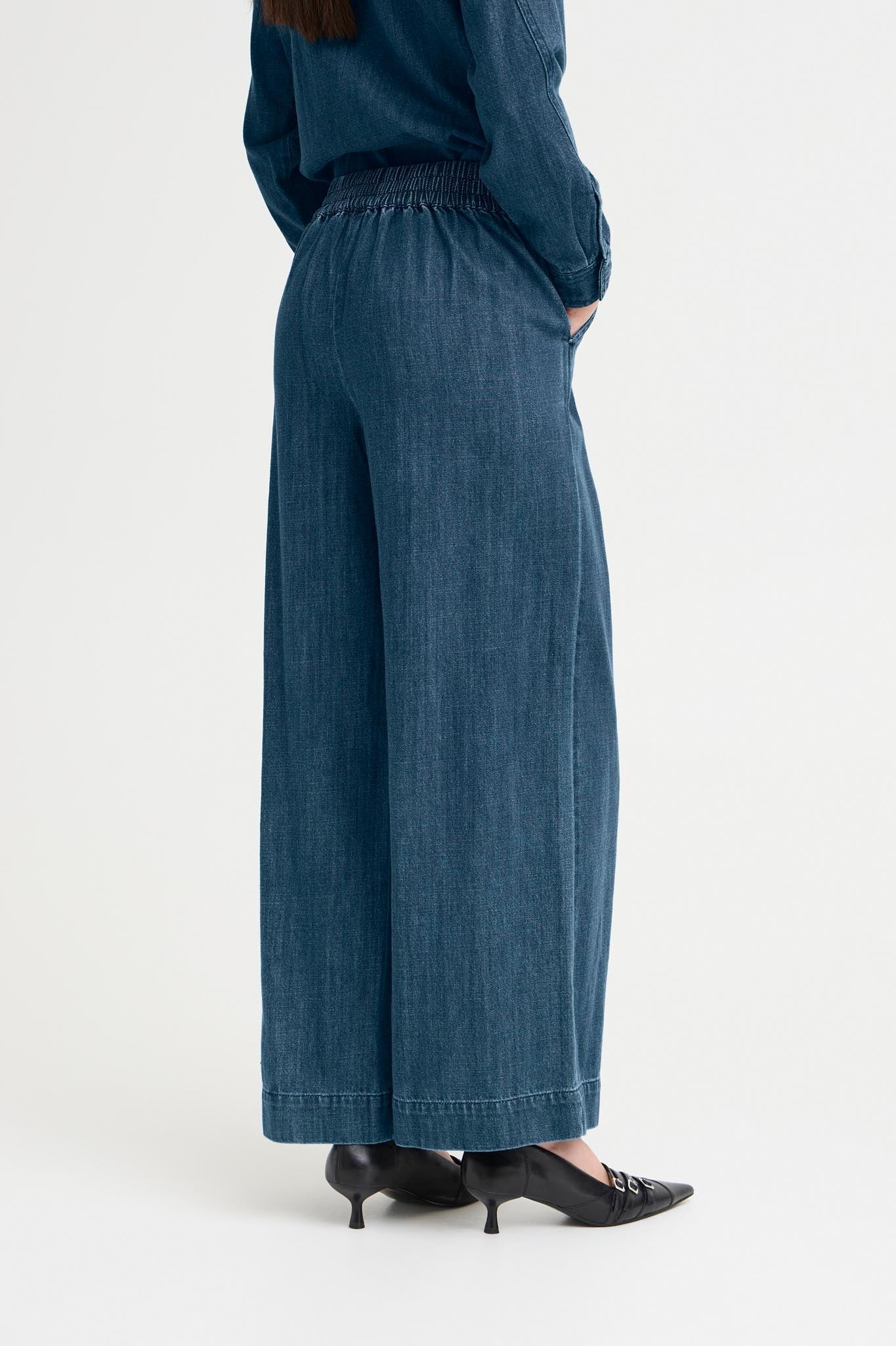 Weite Hose aus Denim - Mix - Blossom Hair & Fashion