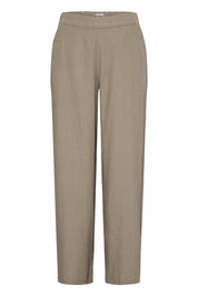 Wide Leg Hose gestreift gestreift oder beige - Blossom Hair & Fashion