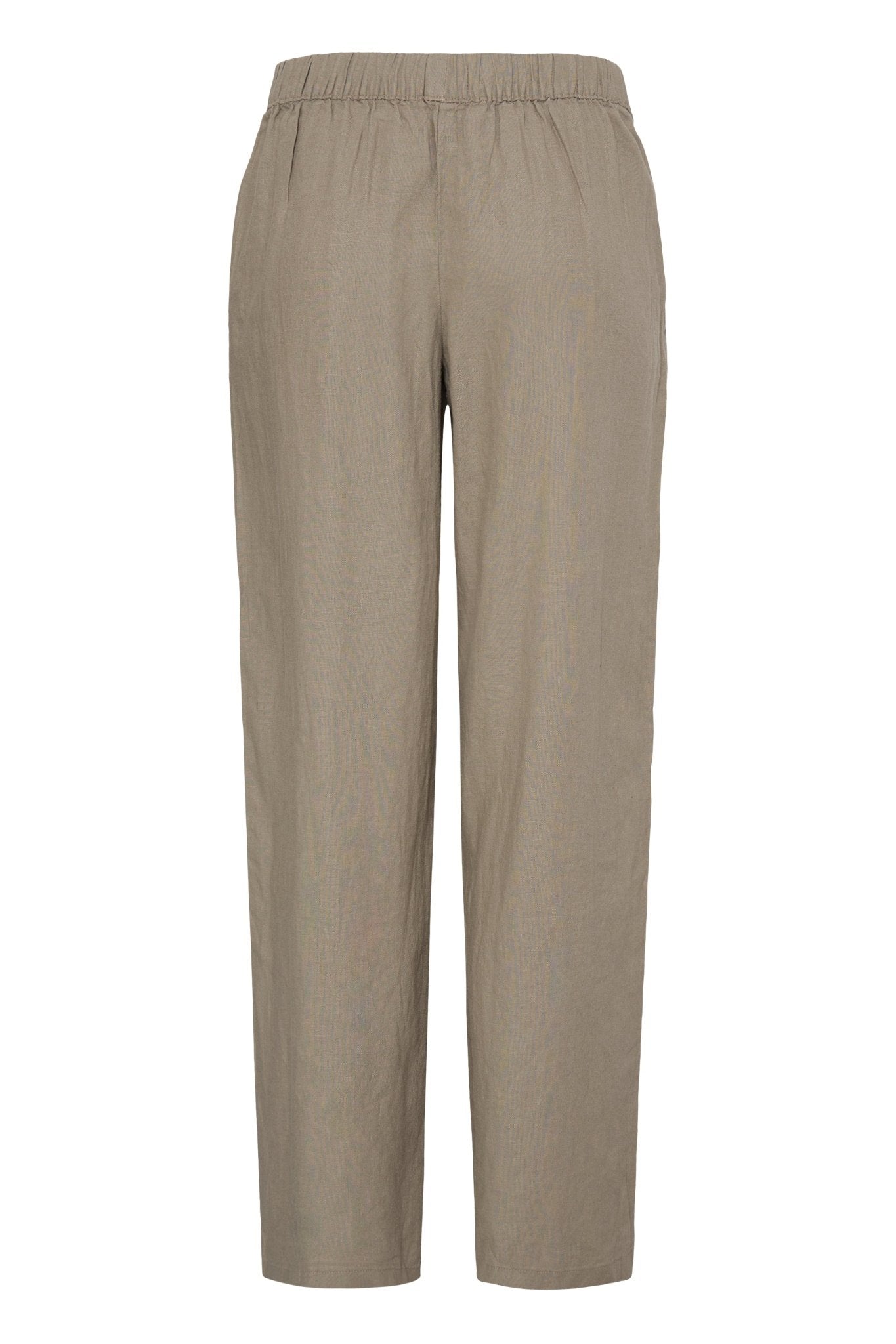 Wide Leg Hose gestreift gestreift oder beige - Blossom Hair & Fashion
