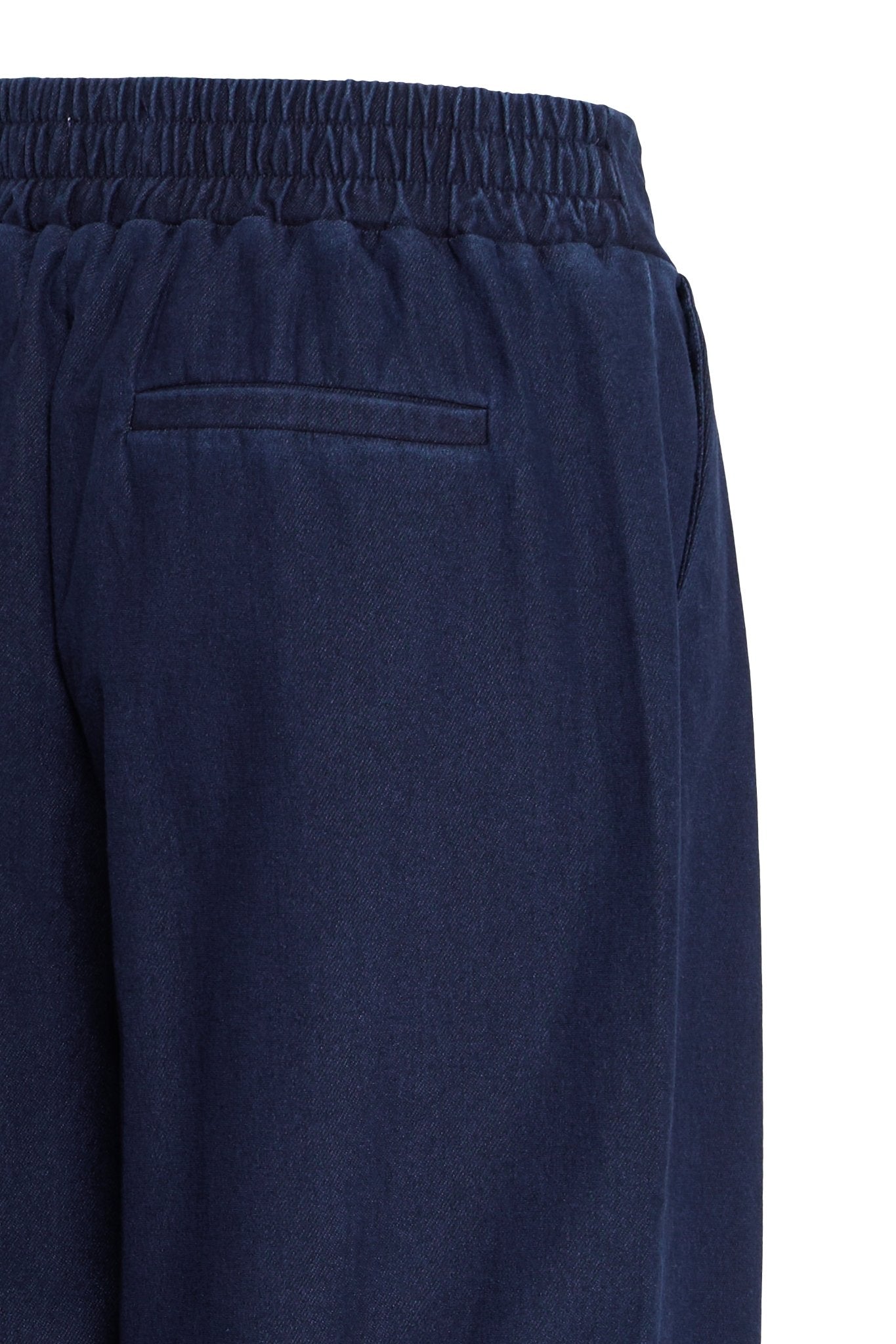 Wide Leg Hose in Pastellgelb oder blau mit hohem Bund - Blossom Hair & Fashion