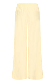 Wide Leg Hose in Pastellgelb oder blau mit hohem Bund - Blossom Hair & Fashion