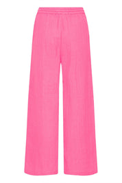 Wide Leg Hose in Pink oder Grün - Blossom Hair & Fashion
